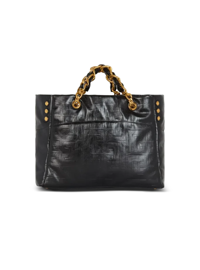 1945 Borsa tote in morbida pelle craquelé 1945 Borsa tote in morbida pelle craquelé