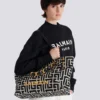 1945 Borsa tote in morbida tela jacquard con monogramma PB 1945 Borsa tote in morbida tela jacquard con monogramma PB