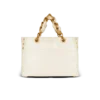 1945 Borsa tote piccola in morbida pelle stropicciata 1945 Borsa tote piccola in morbida pelle stropicciata