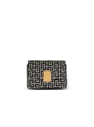 1945 Mini borsa morbida con monogramma jacquard