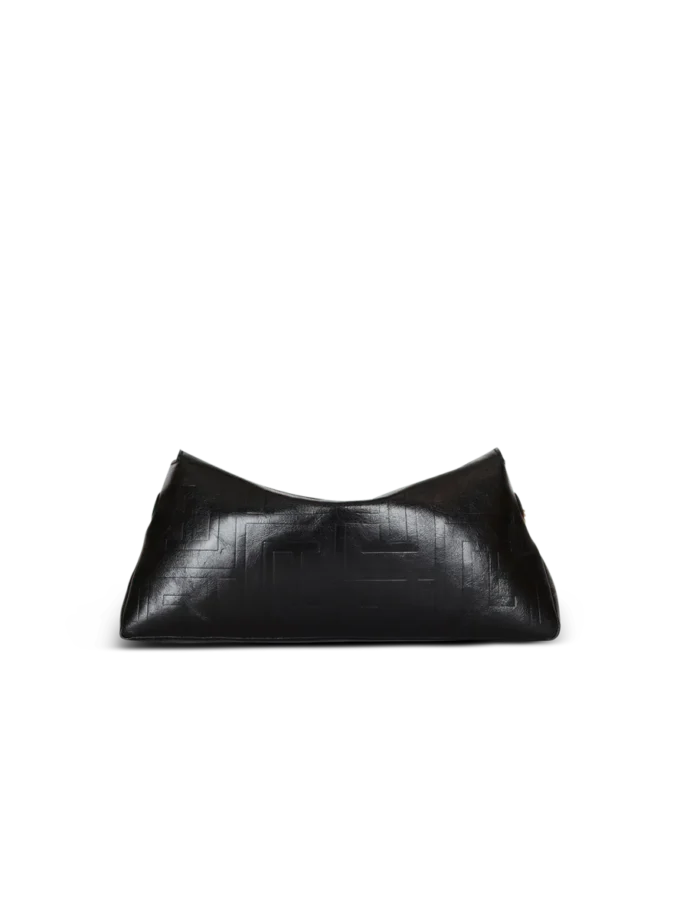1945 Pochette morbida in pelle di vitello stropicciata 1945 Pochette morbida in pelle di vitello stropicciata
