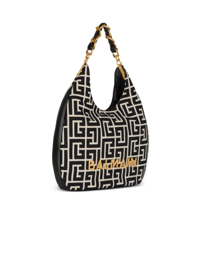 1945 Soft Hobo Large borsa tote grande in jacquard con monogramma 1945 Soft Hobo Large borsa tote grande in jacquard con monogramma