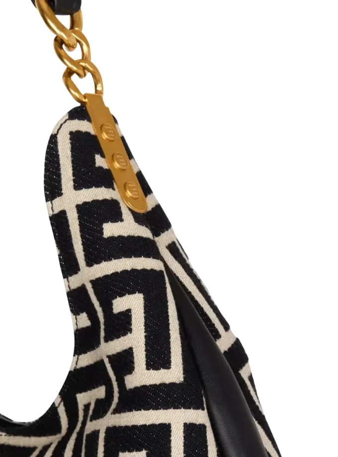 1945 Soft Hobo Large borsa tote grande in jacquard con monogramma 1945 Soft Hobo Large borsa tote grande in jacquard con monogramma