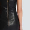 Abito bustier con cintura