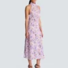 Abito con stampa Poppy Flower