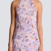 Abito con stampa Poppy Flower