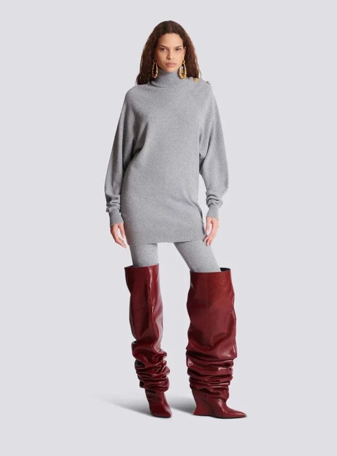 Abito corto in cashmere Abito corto in cashmere