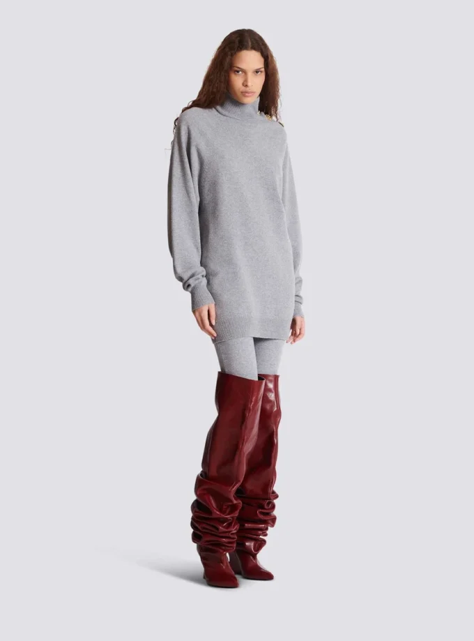 Abito corto in cashmere Abito corto in cashmere