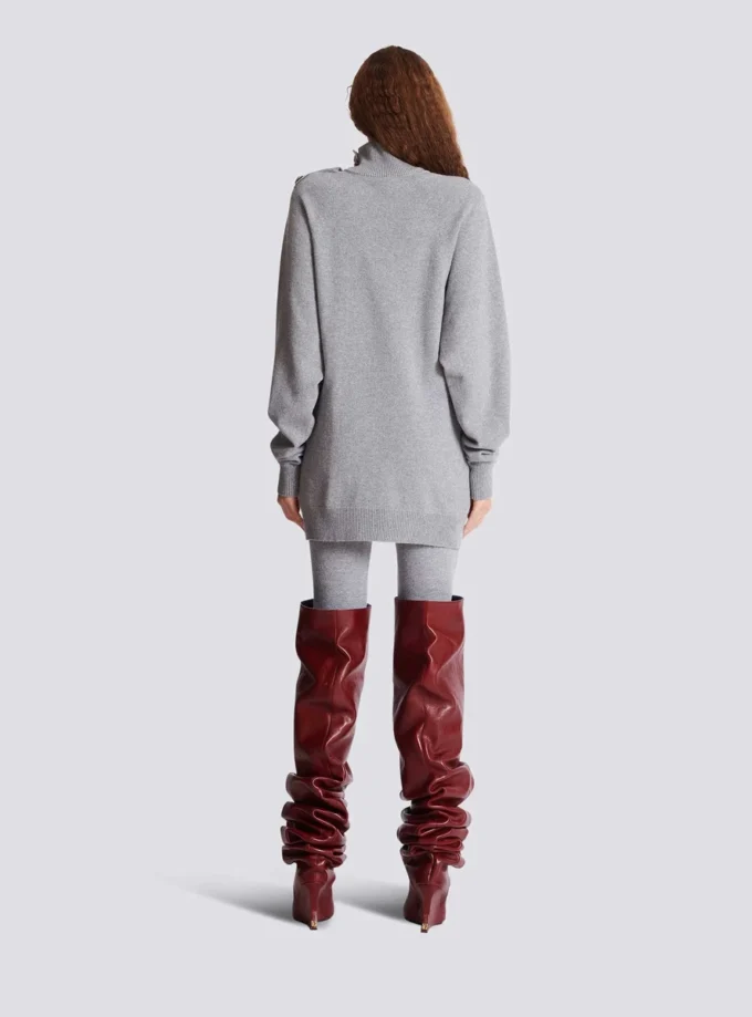 Abito corto in cashmere Abito corto in cashmere