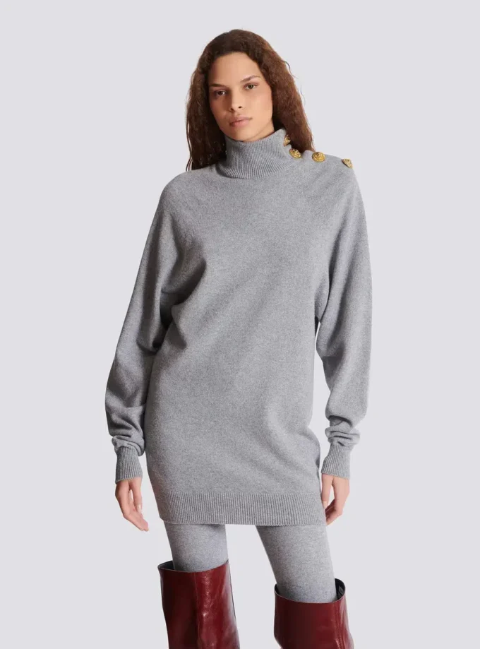 Abito corto in cashmere Abito corto in cashmere