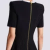 Abito in maglia A-line bicolore Abito in maglia A-line bicolore