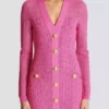 Abito in maglia con monogramma