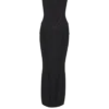 Abito lungo senza spalline in maglia Abito lungo senza spalline in maglia