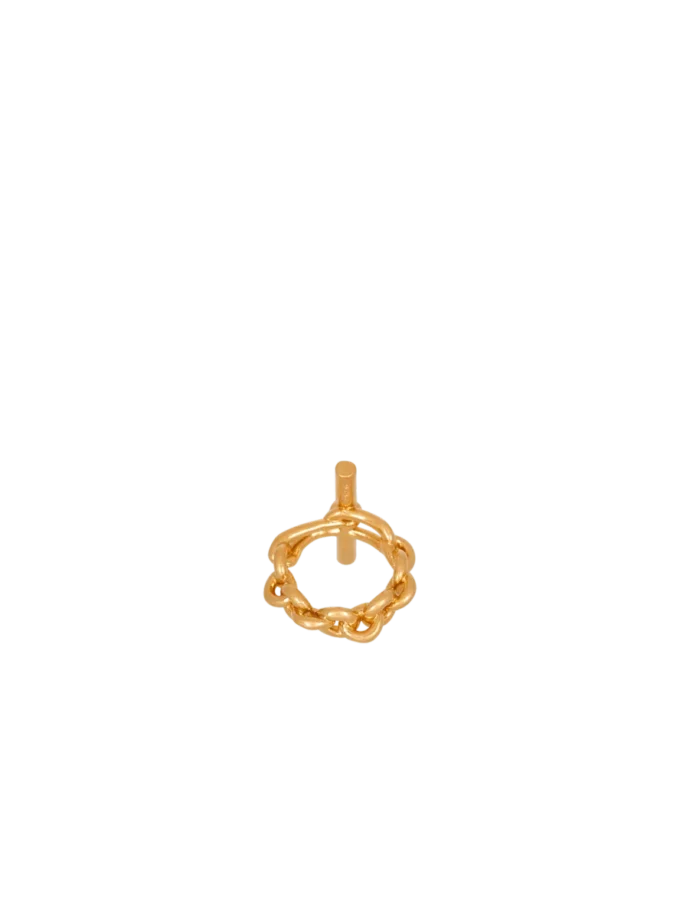 Anello con catena a T