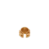 Anello con catena in ottone