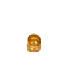 Anello in ottone effetto bambù