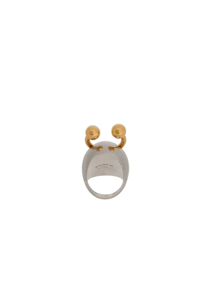 Anello sferico con piercing