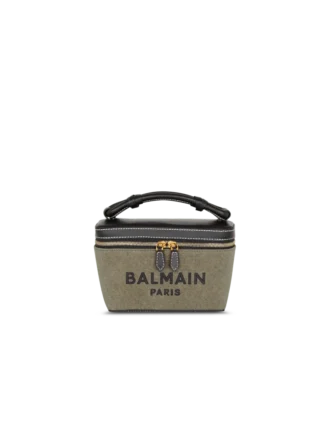 B-Army Vanity Case in tela e pelle