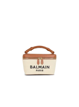 B-Army Vanity Case in tela e pelle
