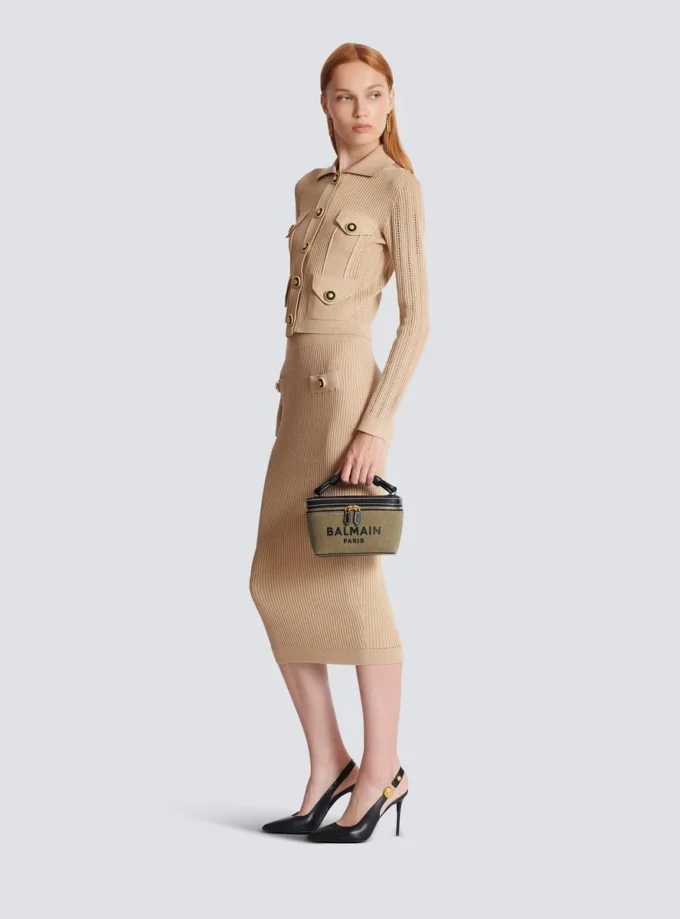 B-Army Vanity Case in tela e pelle B-Army Vanity Case in tela e pelle