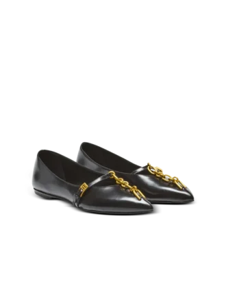 Ballerine Sync in pelle di agnello lucida