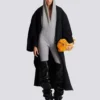 Body drappeggiato con cappuccio Body drappeggiato con cappuccio