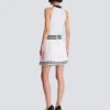 Body in maglia bicolore con monogramma Body in maglia bicolore con monogramma