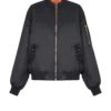 Bomber in nylon stampato Bomber in nylon stampato