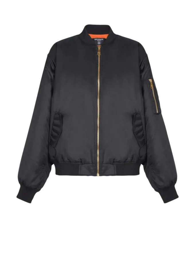 Bomber in nylon stampato Bomber in nylon stampato