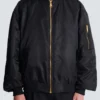 Bomber in nylon stampato Bomber in nylon stampato