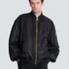 Bomber in nylon stampato Bomber in nylon stampato