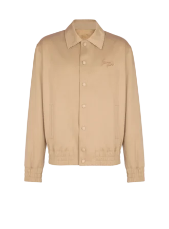 Bomber in tela di cotone