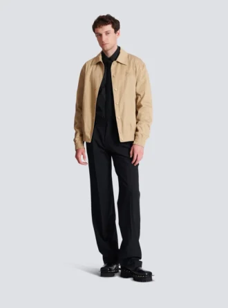 Bomber in tela di cotone