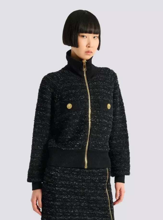 Bomber in tweed Bomber in tweed