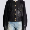 Bomber in tweed e pelle Bomber in tweed e pelle