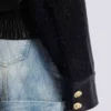 Bomber in tweed e pelle Bomber in tweed e pelle