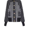 Bomber oversize in tweed misto Bomber oversize in tweed misto