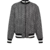 Bomber reversibile con monogramma Bomber reversibile con monogramma