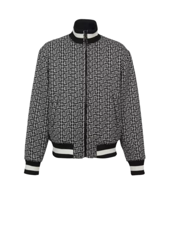 Bomber reversibile con monogramma