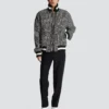 Bomber reversibile con monogramma Bomber reversibile con monogramma