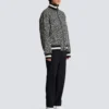 Bomber reversibile con monogramma Bomber reversibile con monogramma
