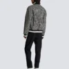 Bomber reversibile con monogramma Bomber reversibile con monogramma