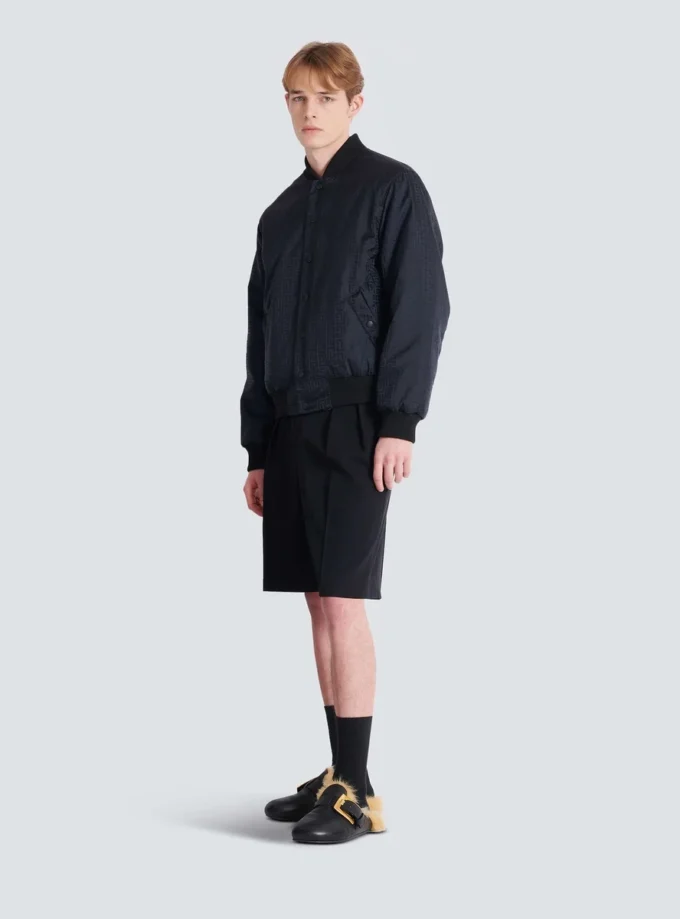 Bomber reversibile stampato con motivo Chaînes Bomber reversibile stampato con motivo Chaînes