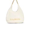 Borsa 1945 Soft Hobo in pelle di vitello goffrata e stropicciata con monogramma PB Labyrinth Borsa 1945 Soft Hobo in pelle di vitello goffrata e stropicciata con monogramma PB Labyrinth