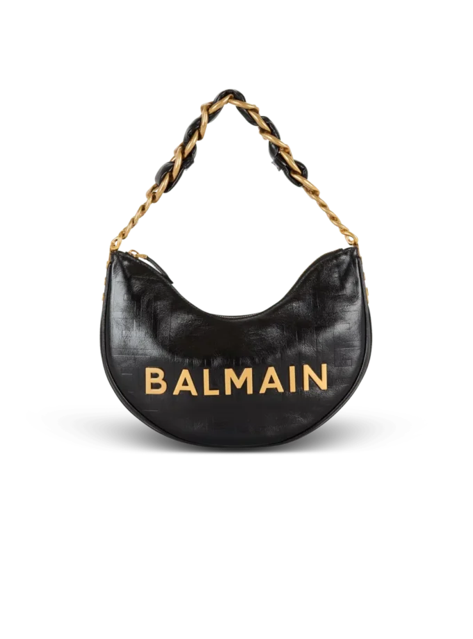 Borsa 1945 Soft Moon in pelle di vitello stropicciata Borsa 1945 Soft Moon in pelle di vitello stropicciata