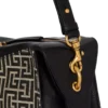 Borsa a tracolla Pulse in jacquard monogramma e pelle di vitello Borsa a tracolla Pulse in jacquard monogramma e pelle di vitello