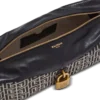 Borsa a tracolla Pulse in jacquard monogramma e pelle di vitello Borsa a tracolla Pulse in jacquard monogramma e pelle di vitello