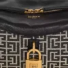 Borsa a tracolla Pulse in jacquard monogramma e pelle di vitello Borsa a tracolla Pulse in jacquard monogramma e pelle di vitello