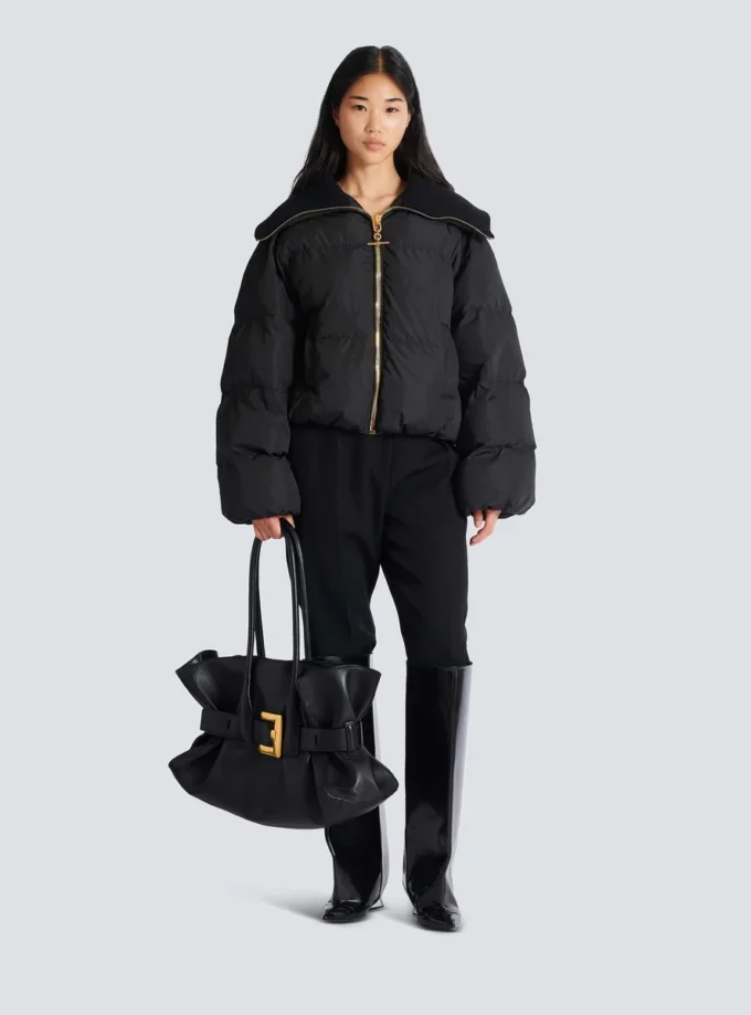 Borsa Anthem grande in pelle di vitello
