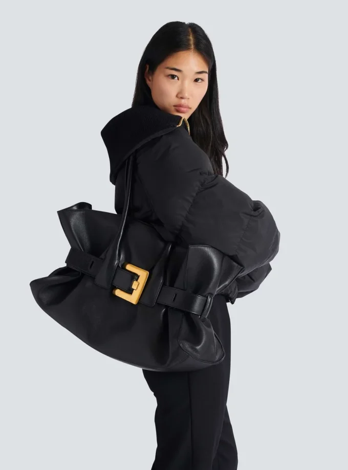 Borsa Anthem grande in pelle di vitello